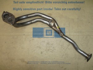 Auspuffrohr v. C20NE Astra F-Calibra-Vectra A 8 54 375 Auspuffrohr v. C20NE Astra F-Calibra-Vectra A 8 54 375