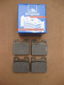Bremsbelagsatz hinten Opel GT etc. Bremsbelagsatz hinten Opel GT etc.
