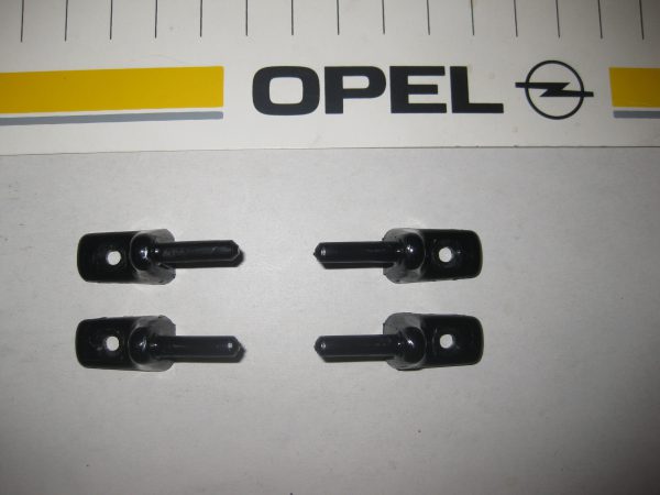 Halter Sonnenblende 4 Stück schwarz Opel Oldtimer 