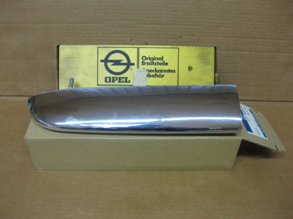 NEU ORIG GM Opel Adam Chrom Rahmen Nebelschlussleuchte Links In Stoßstange Hi EB