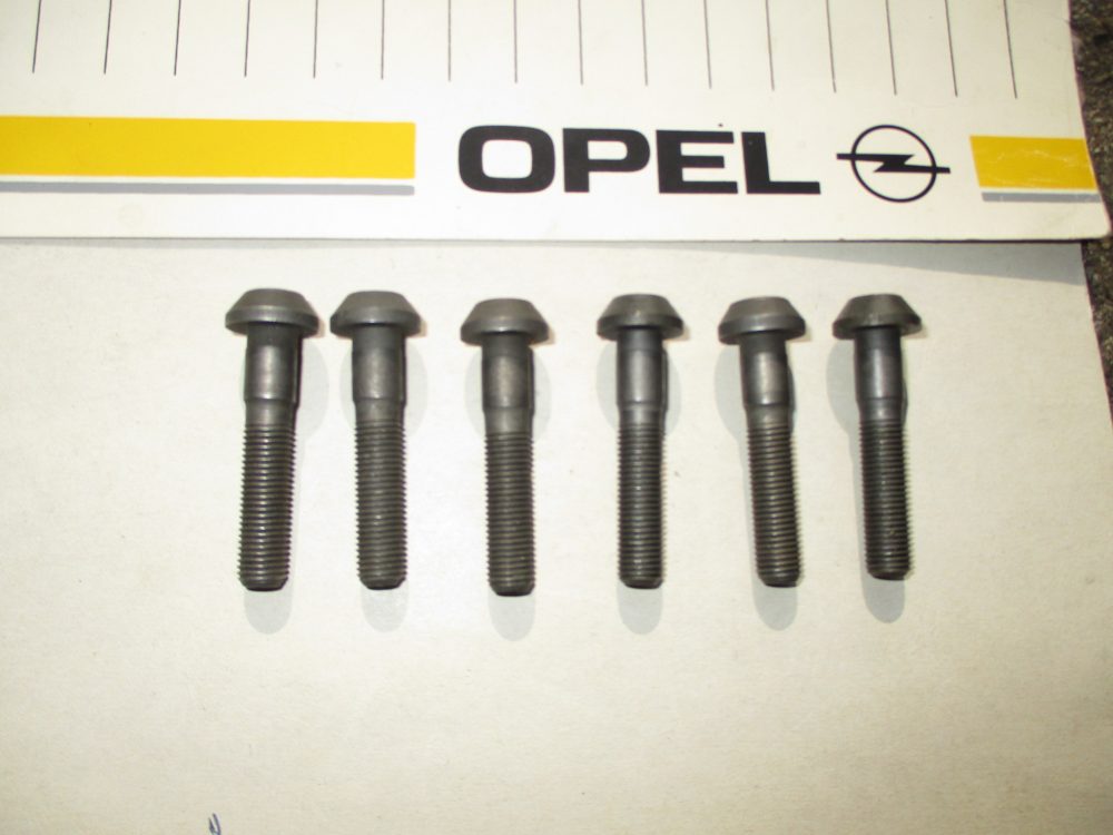 für Opel Kadett B/C 8 längere Rändelbolzen +15mm